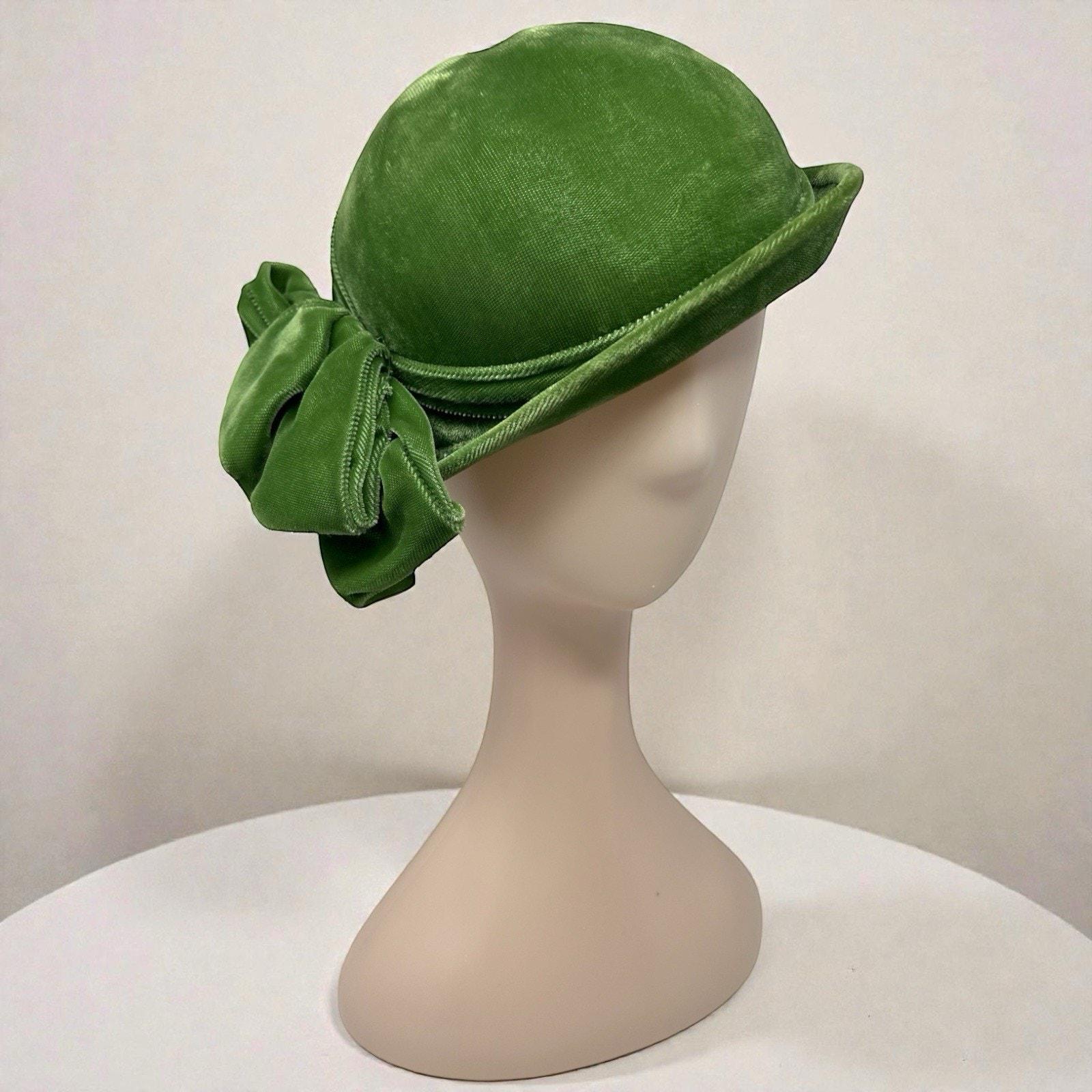 Emerald Green Cloche Hat - Etsy UK display picture 3