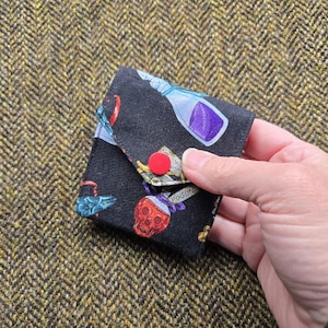 Pequeña cartera para té, porta té, lata de té, bolsa de té para viajes, obsequios o regalos