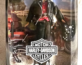 1998 Harley-davidson Barbie Doll - Etsy