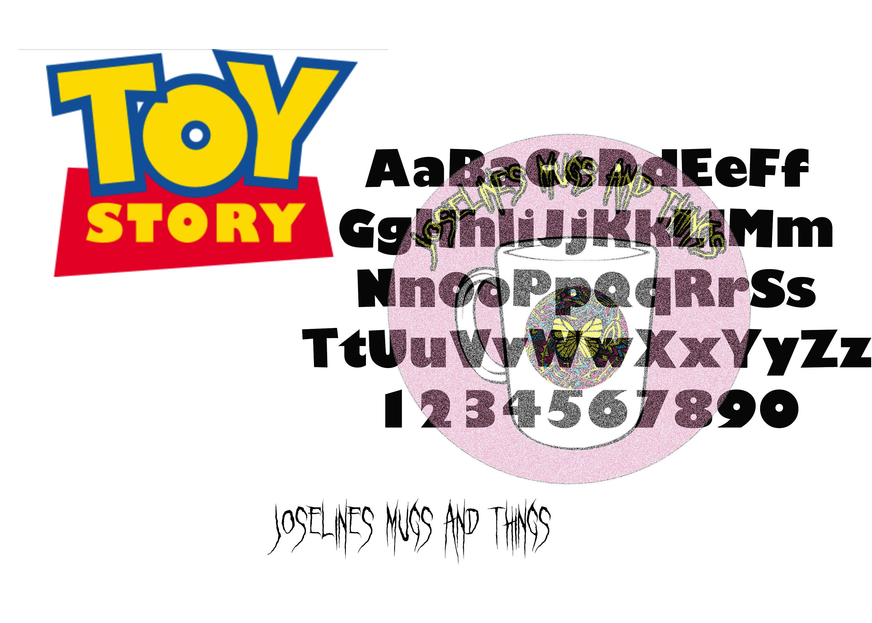 Toy Story Alphabet, Toy Story Font Png, Toy Story Font Svg, Toy Story, Toy Story Svg, Toy Story