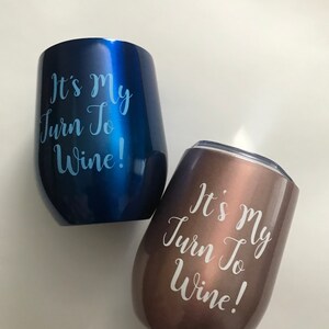 Personalized Insulated Wine Cup