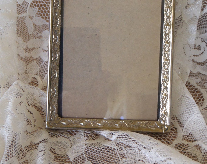 Vintage Ornate Gold Filigree Metal Picture Shabby Frame 3 X 4 - Etsy