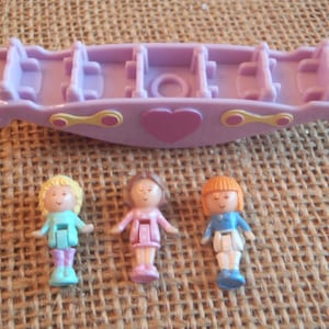 Vintage Bluebird Polly Pocket 1993 Teeter Totter  Pals - Complete