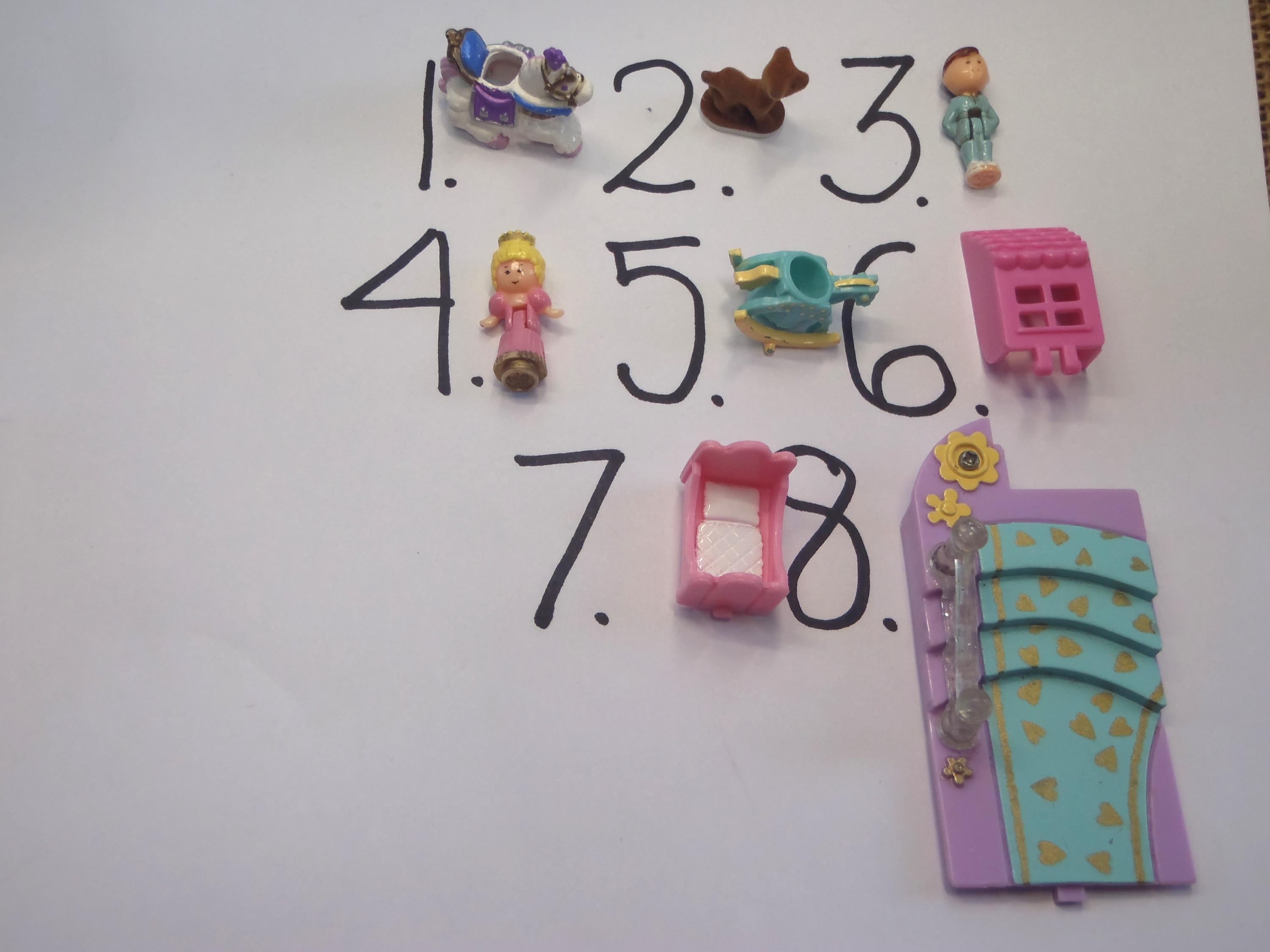 Polly Pocket Bluebird – Vintage 1992 – Pochettes Et Figurines