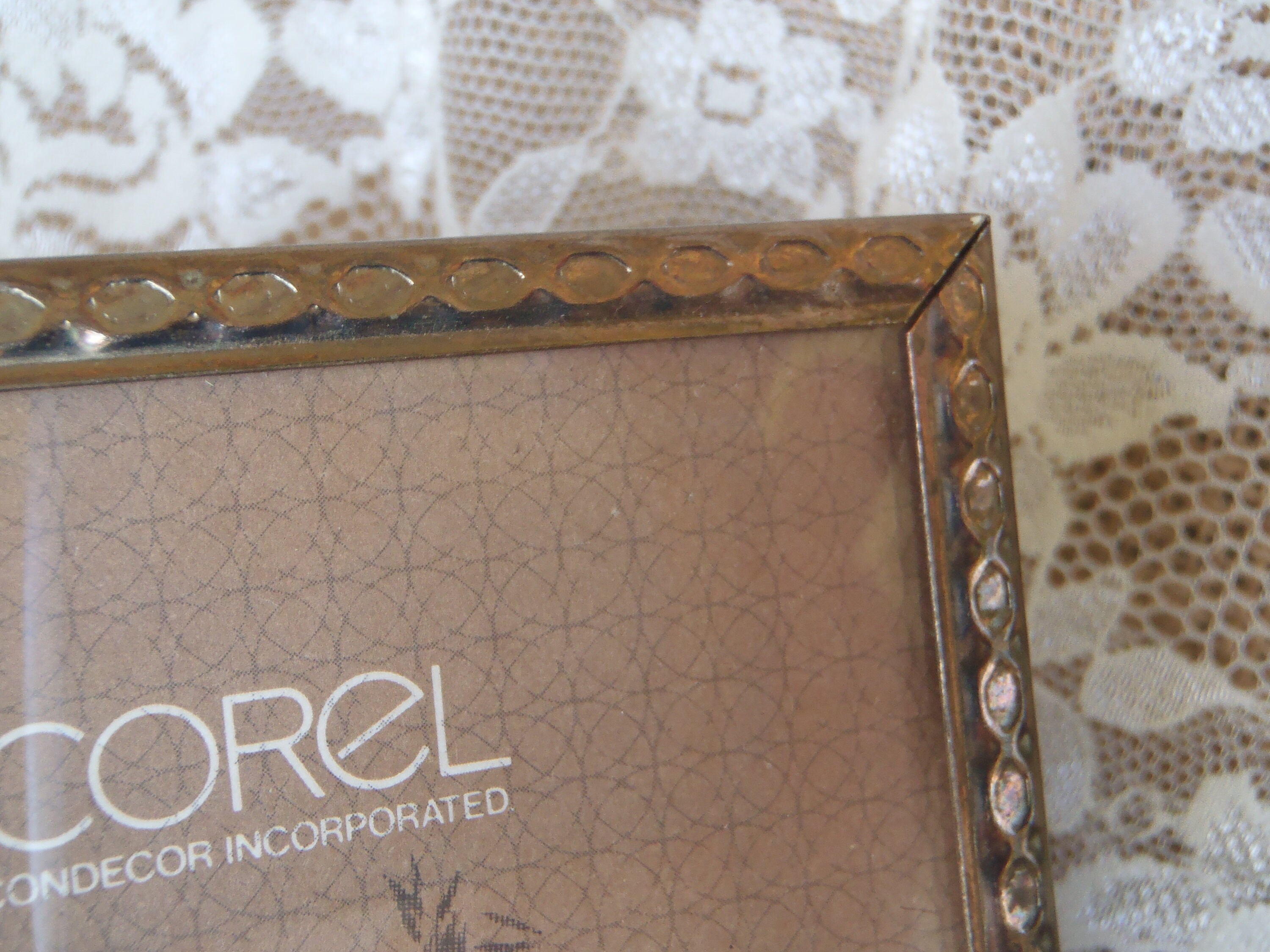 Vintage Ornate Gold Filigree Metal Picture Shabby Frame 5 X 7 - Etsy