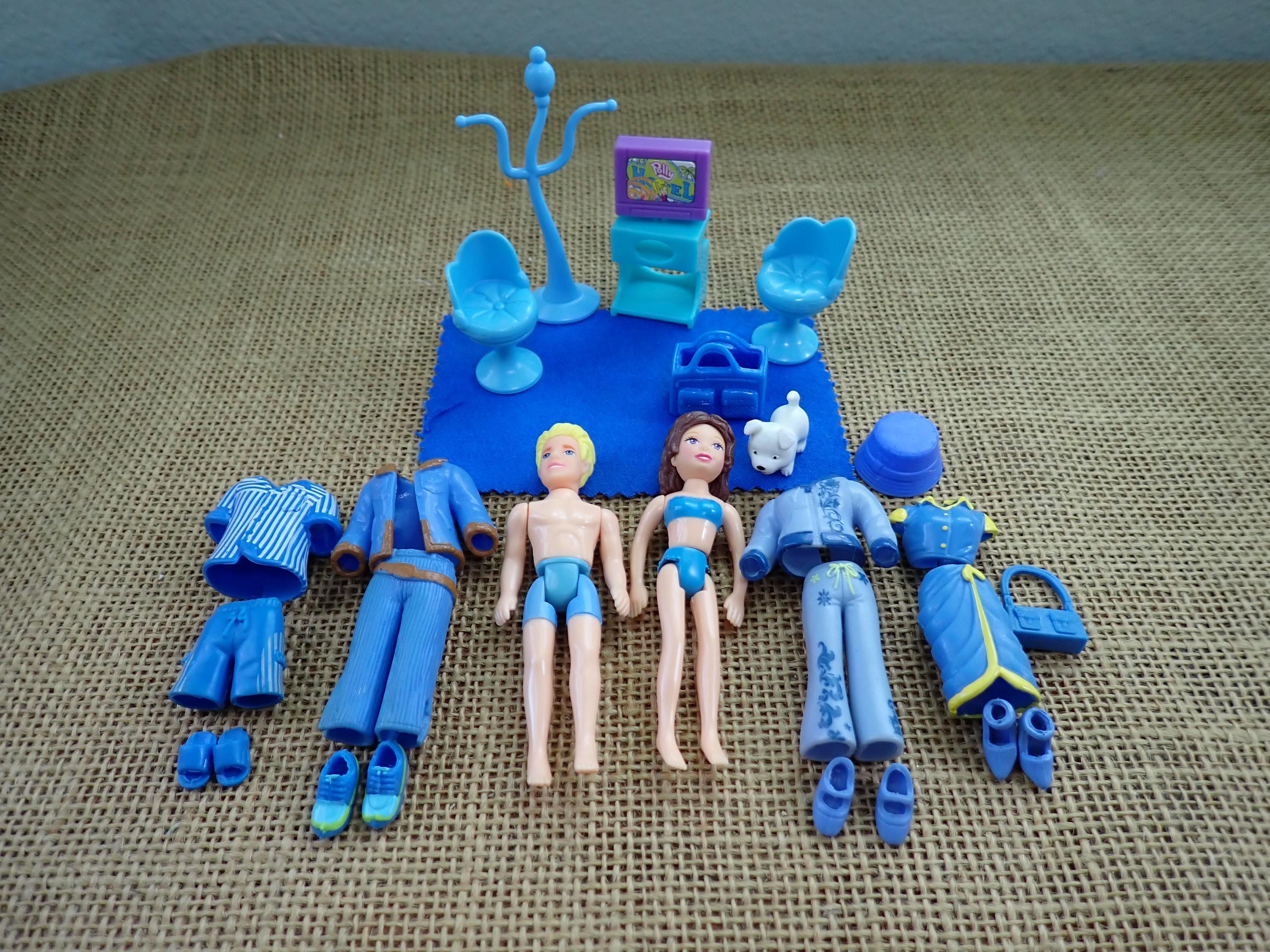 Vintage Polly Pocket Dolls 