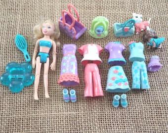 Vintage Polly Pocket 2002 Snacktime Scooters Doll Set Z26 - Etsy
