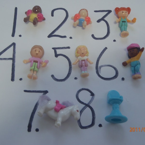 Vintage Bluebird Polly Pocket  Dolls 1995 Figures Group 24 - You Pick