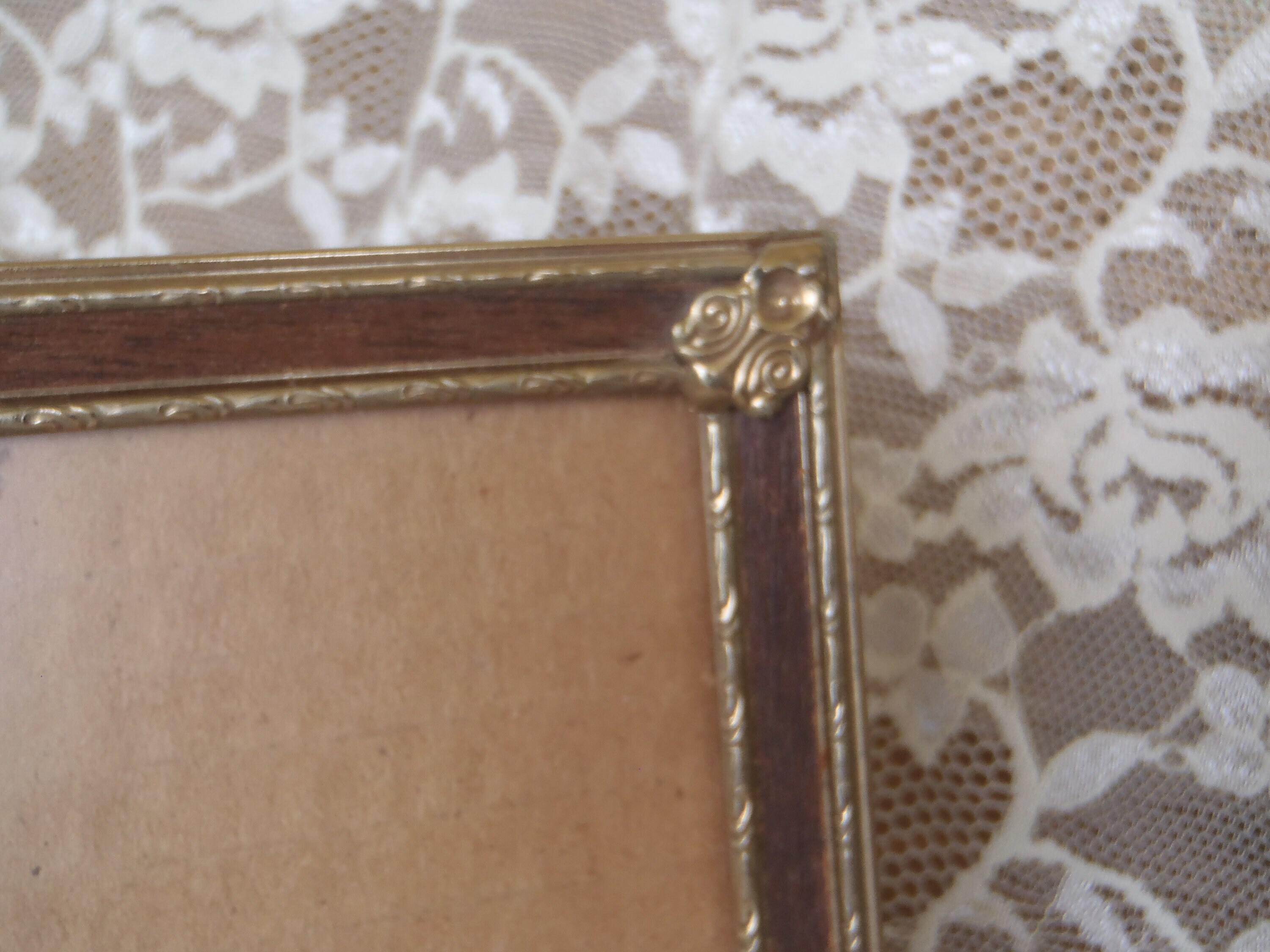 Vintage Ornate Gold Filigree Metal Picture Shabby Frame 5 X 7 I - Etsy