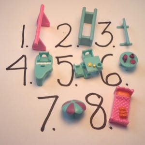 Vintage Bluebird Polly Pocket 1995 Clubhouse Figures Dolls Group 34 - You Pick