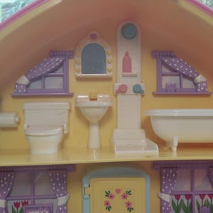 POLLY POCKET Maison de rêve Lucy Locket Avec Accessoires 1992 Bluebird