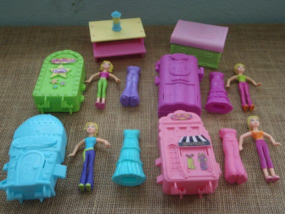 SET POLLY POCKET SUPER COLECCION DE MODAS