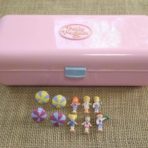 Vintage Bluebird Polly Pocket 1989 Pool Party Compact - Complete