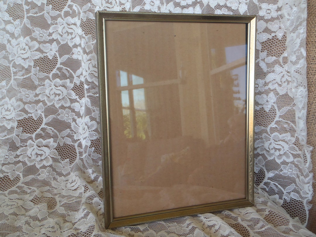 Vintage Etched Ornate Gold Metal Picture Shabby Picture Frame 8 X 10 - Etsy