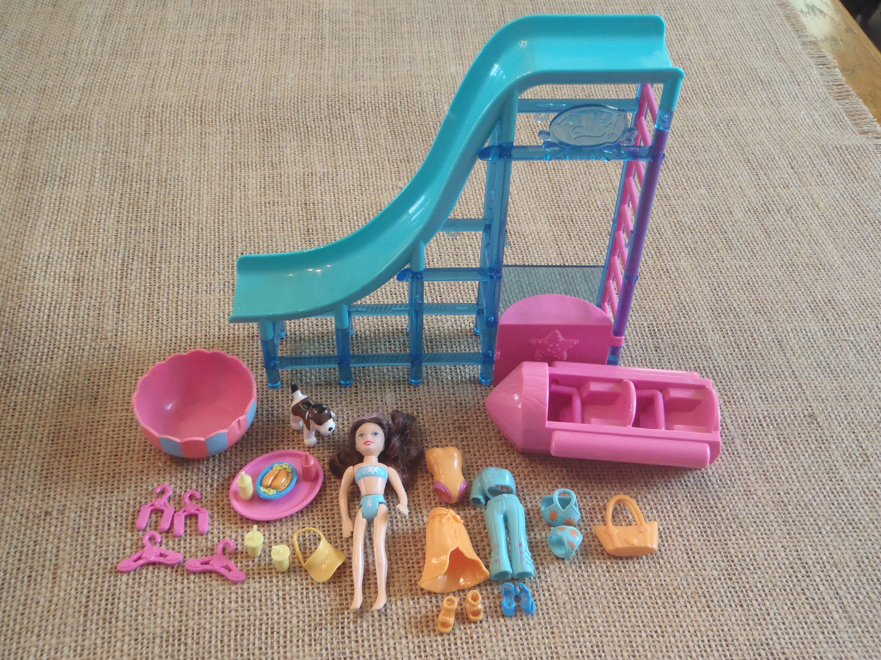 Vintage 2003 Polly Pocket Wild Waves Kerstie Log Ride H30 - Etsy
