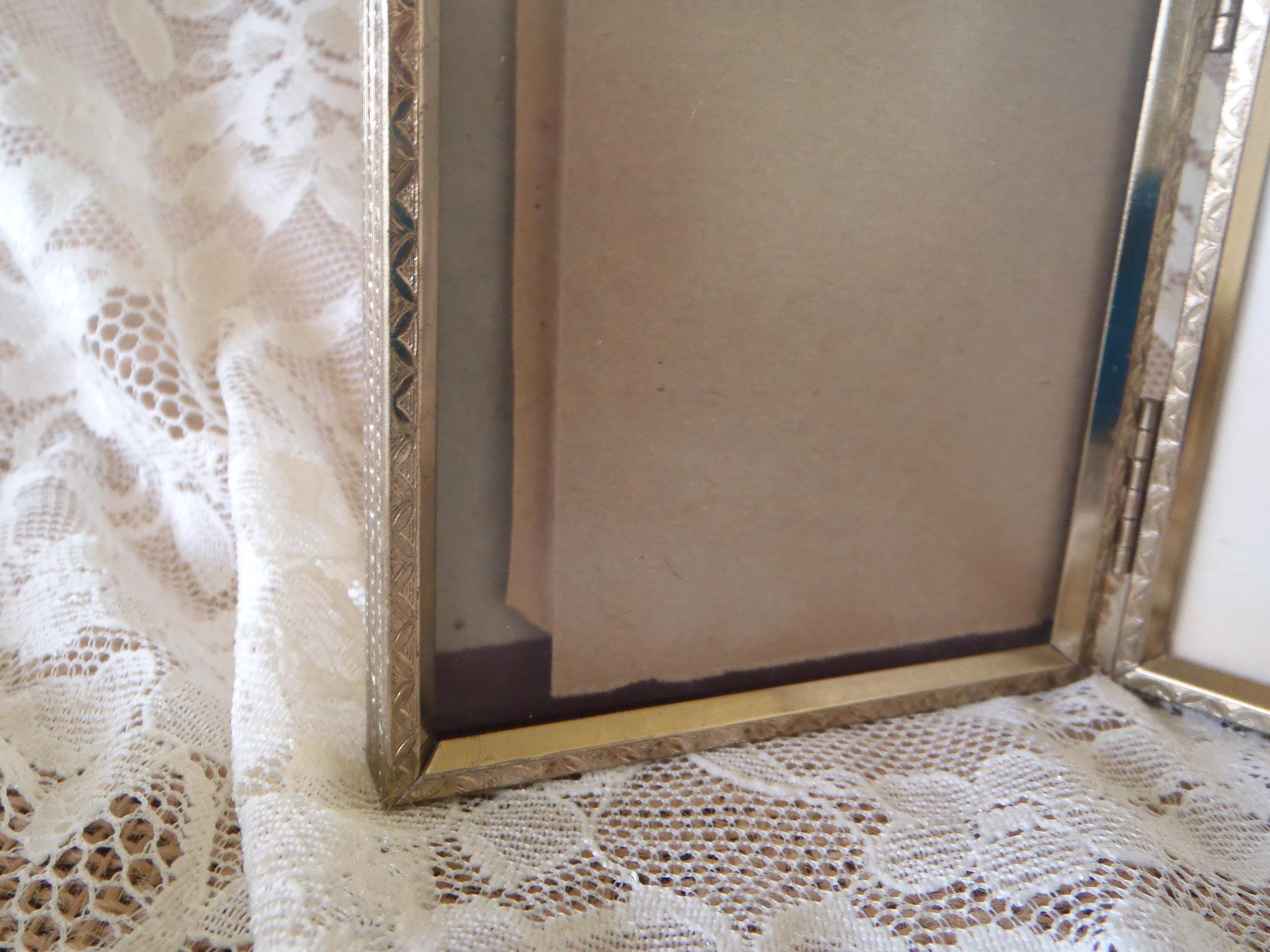 Vintage Ornate Gold Filigree Metal Picture Shabby Picture Frame 3 X 4 ...