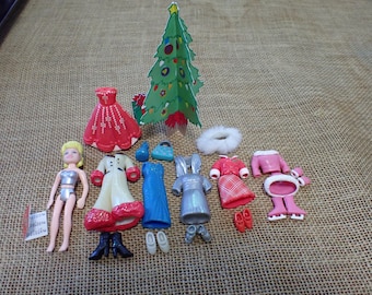 Boîte Polly Pocket - Polly's Musical Christmas Wonderland, Très Bon état