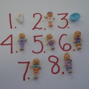 Vintage Bluebird Polly Pocket 1996 Dolls Figures Group 30 - You Pick