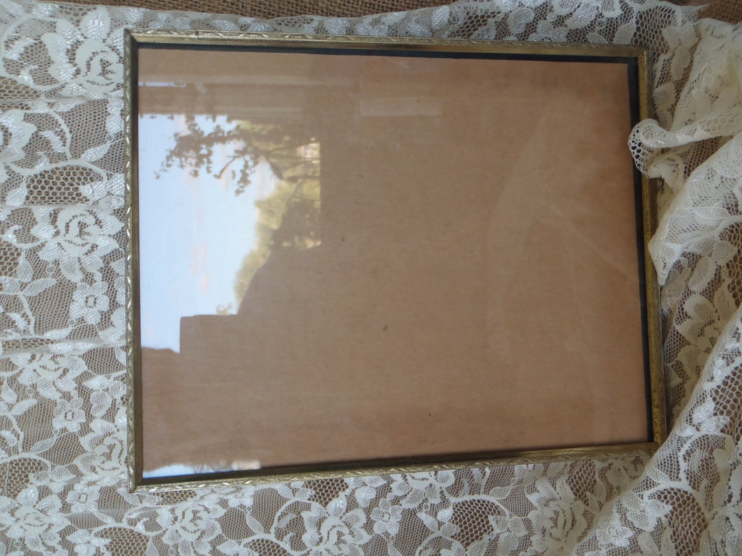 Vintage Ornate Gold Filigree Metal Picture Shabby Frame 8 X 10 - Etsy