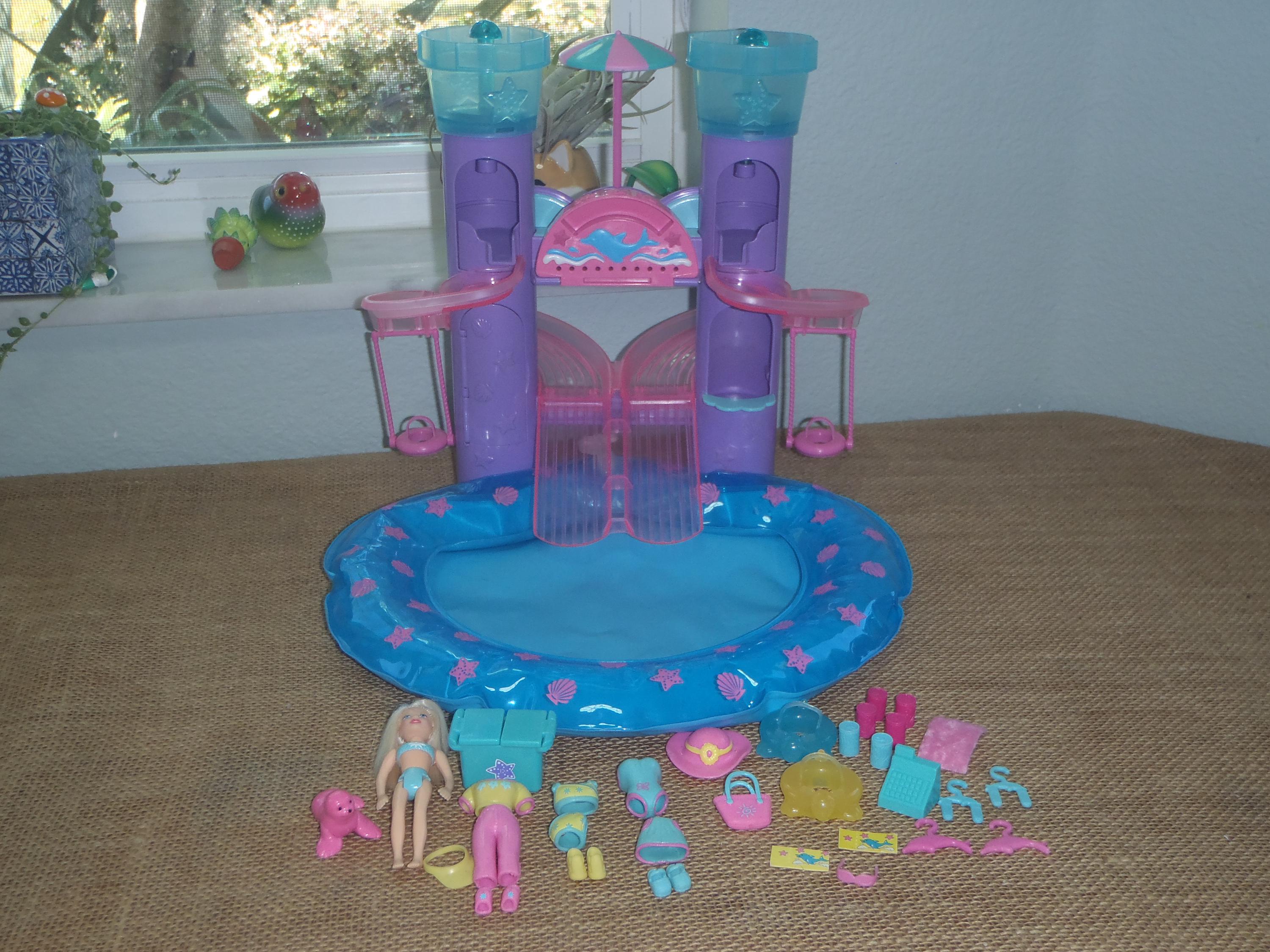 Vintage 2003 Polly Pocket Wild Waves Polly With Castle K - Etsy Canada