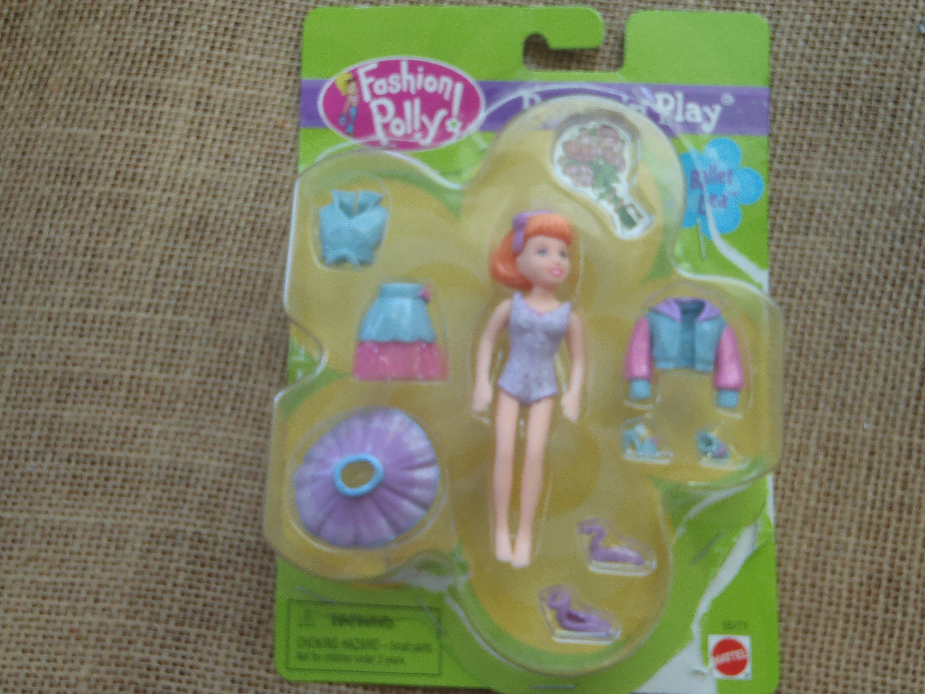 Vintage Polly Pocket 2002 Party 'n Play Ballet Lea Target Excl
