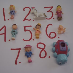 Vintage Bluebird Polly Pocket 1992 Figures Group 9 - You Pick