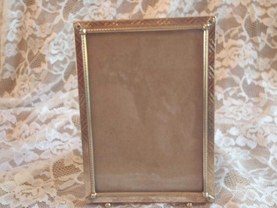 Vintage Ornate Gold Filigree Metal Picture Shabby Frame 5 X 7 - Etsy
