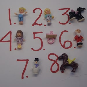 Vintage Bluebird Polly Pocket 1993 Figures Dolls Group 15 - You Pick