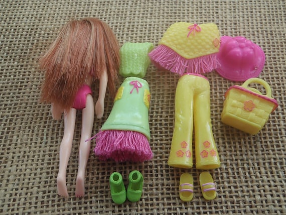 Conjunto Polly Pocket Pequeno Polly Fashion Floral - Mattel