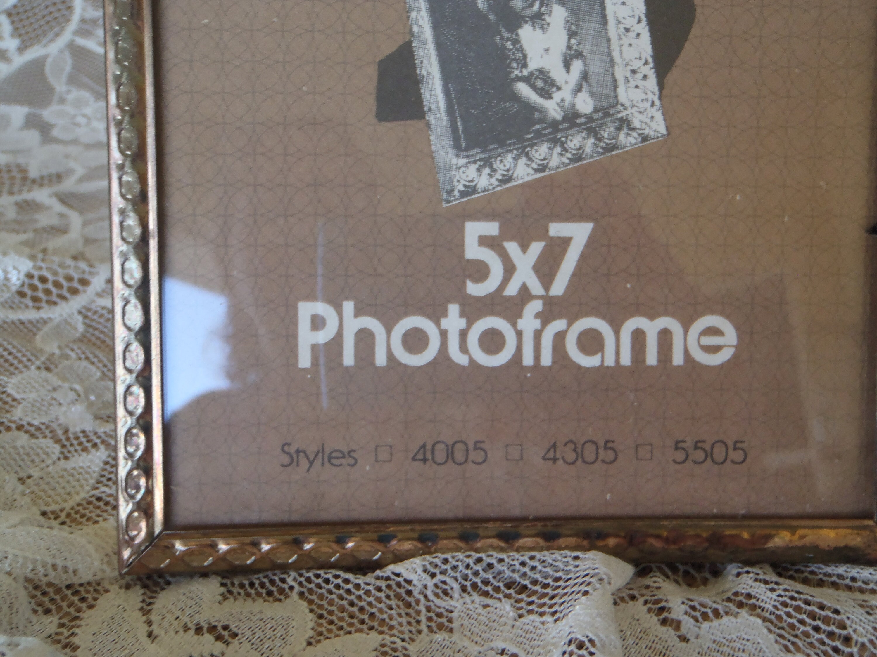 Vintage Ornate Gold Filigree Metal Picture Shabby Frame 5 X 7 - Etsy