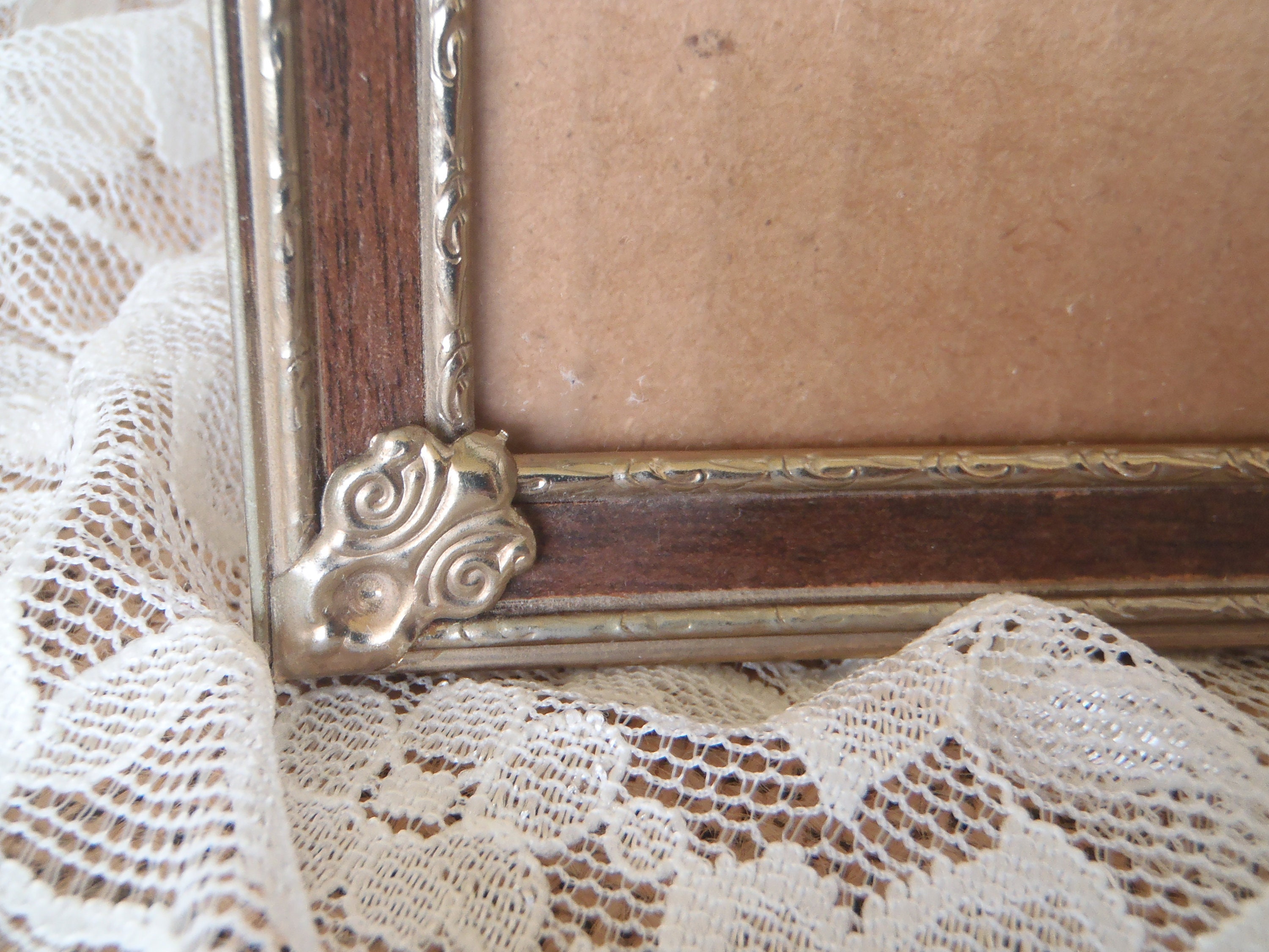 Vintage Ornate Gold Filigree Metal Picture Shabby Frame 5 X 7 I - Etsy