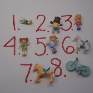 Vintage Bluebird Polly Pocket 1994 Dolls Figures Group 12 - You Pick