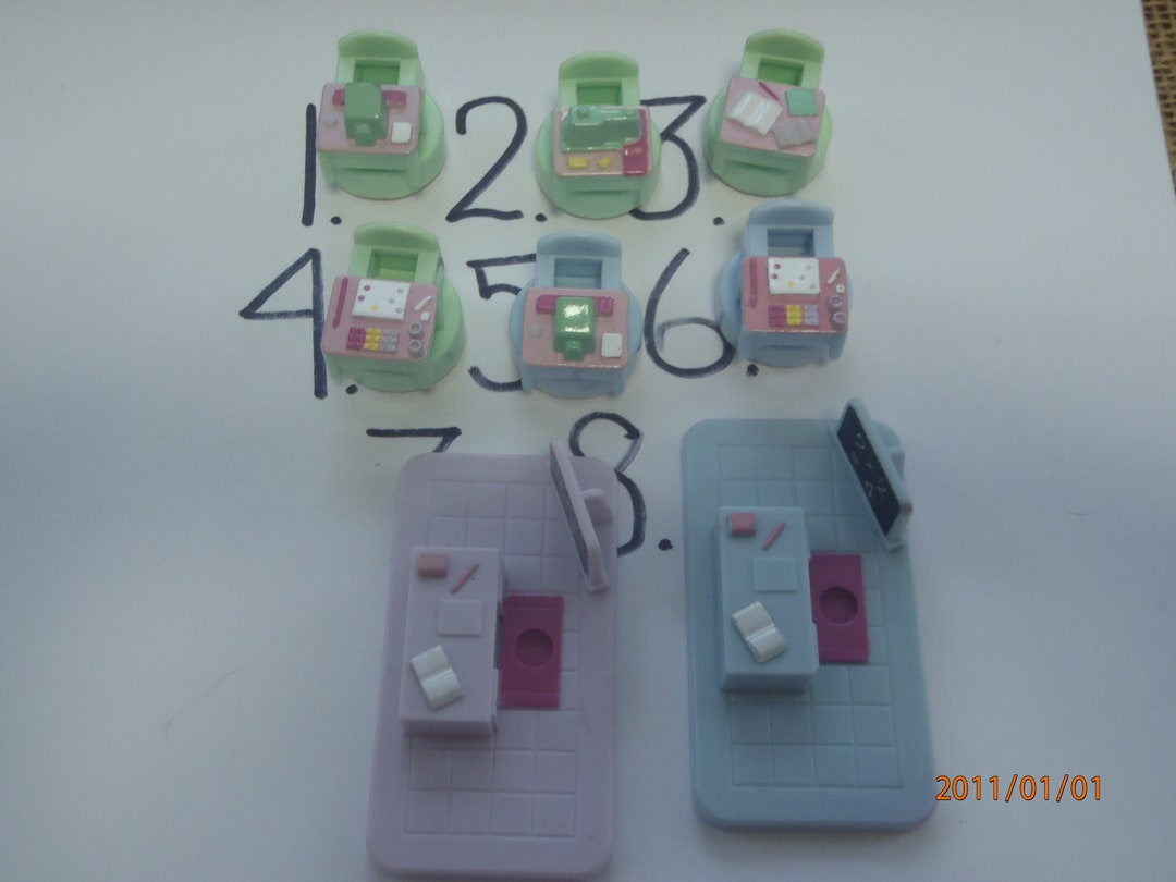 Polly Pocket Vintage Stamping School Set de 1992 🧸 - Collection