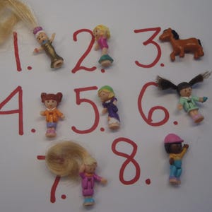Vintage Bluebird Polly Pocket  Dolls Figures Group 25 - You Pick
