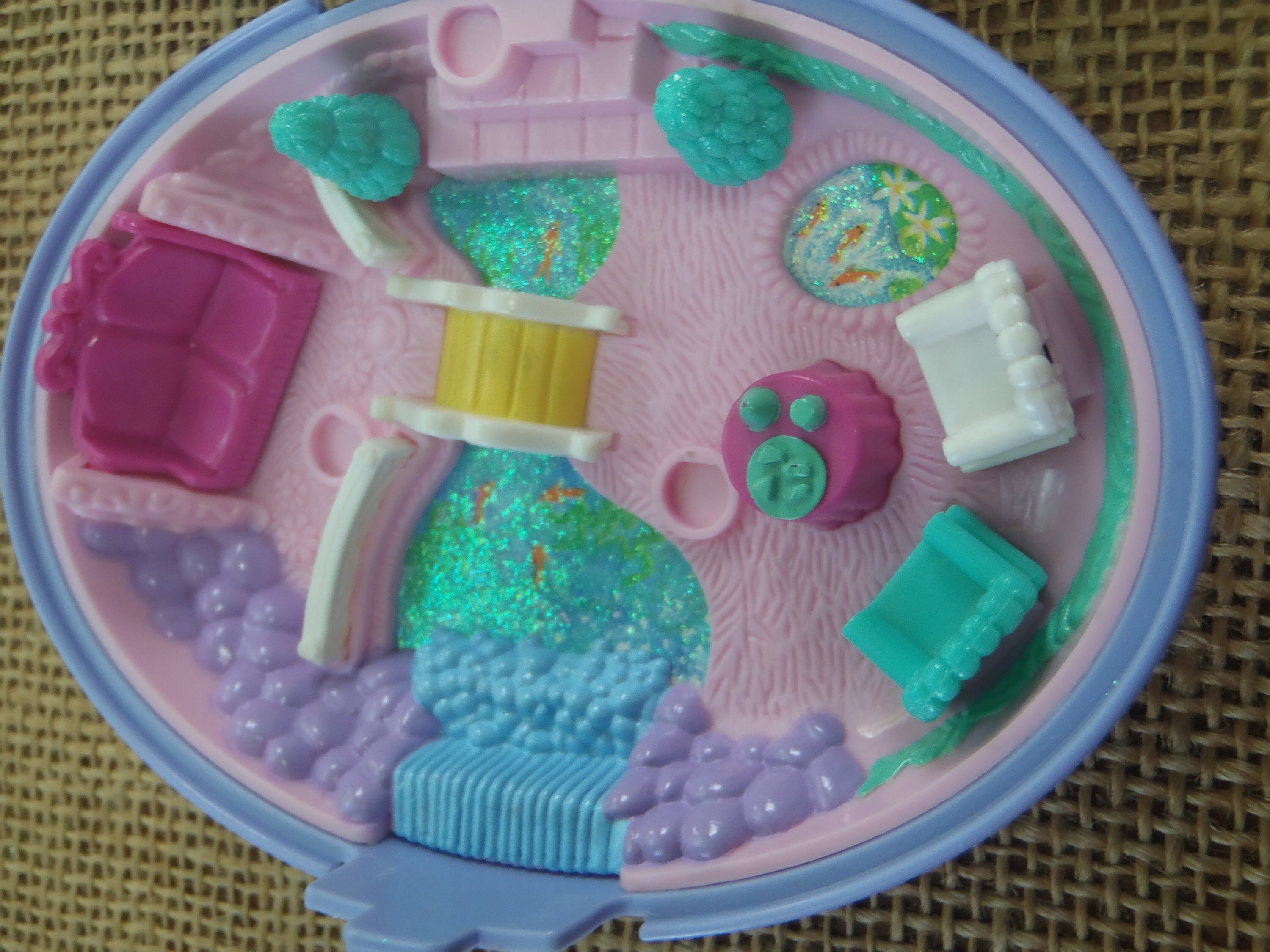 Buy Vintage Bluebird Polly Pocket 1995 Unicorn Meadow Compact