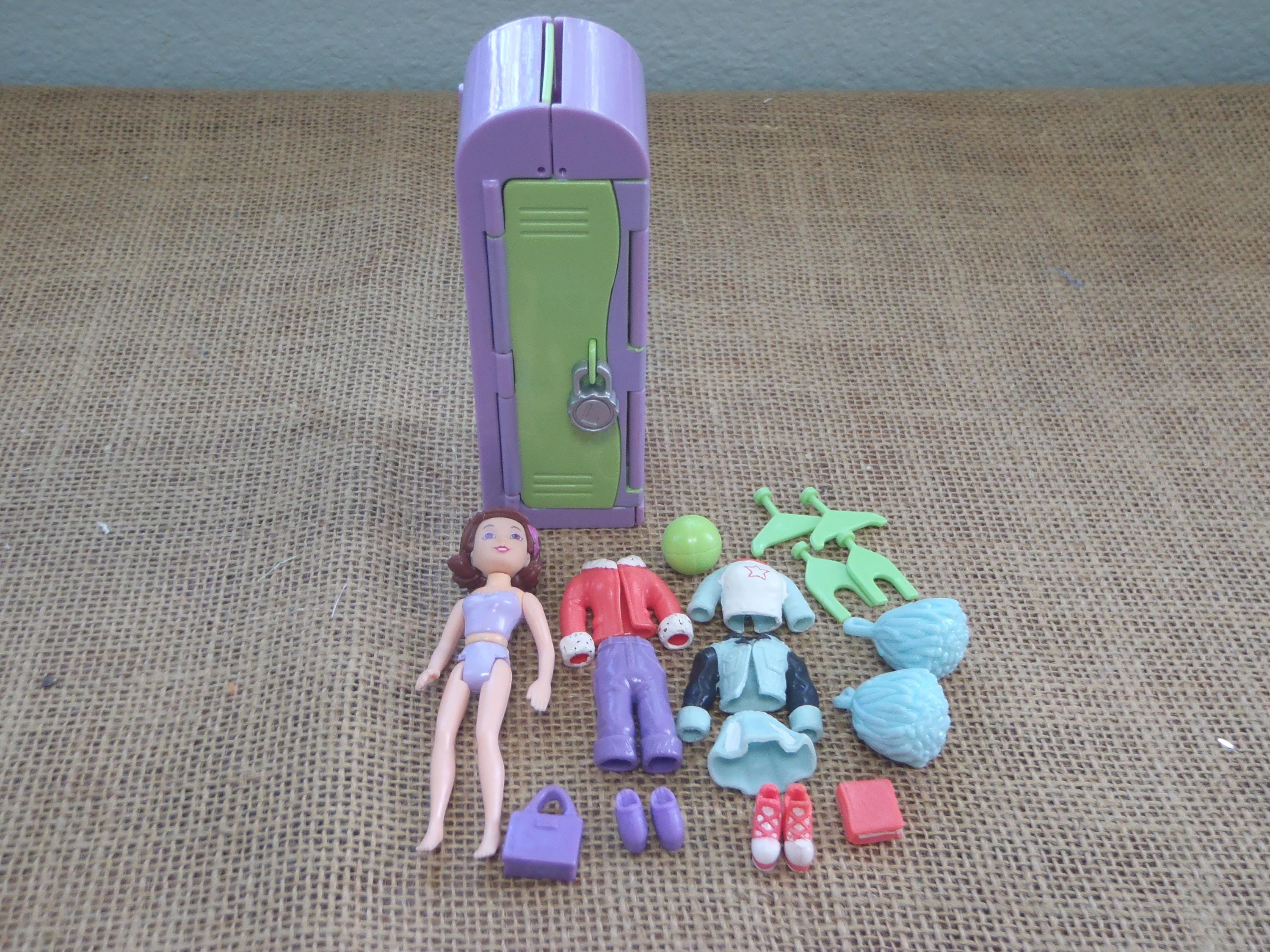 Vintage Polly Pocket 1999 School Cool Locker Lila Doll Set C2 - Etsy