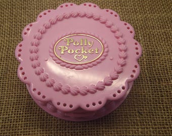Vintage Bluebird Polly Pocket 1994 Birthday Surprise Compact SOLO