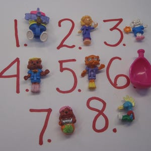 Vintage Bluebird Polly Pocket 1994 Animal Wonderland Dolls Figures Group 17 - You Pick