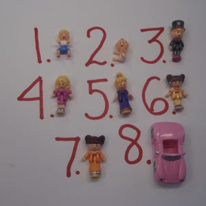 Vintage Bluebird Polly Pocket 1994 Dolls Figures Group 19 - You Pick