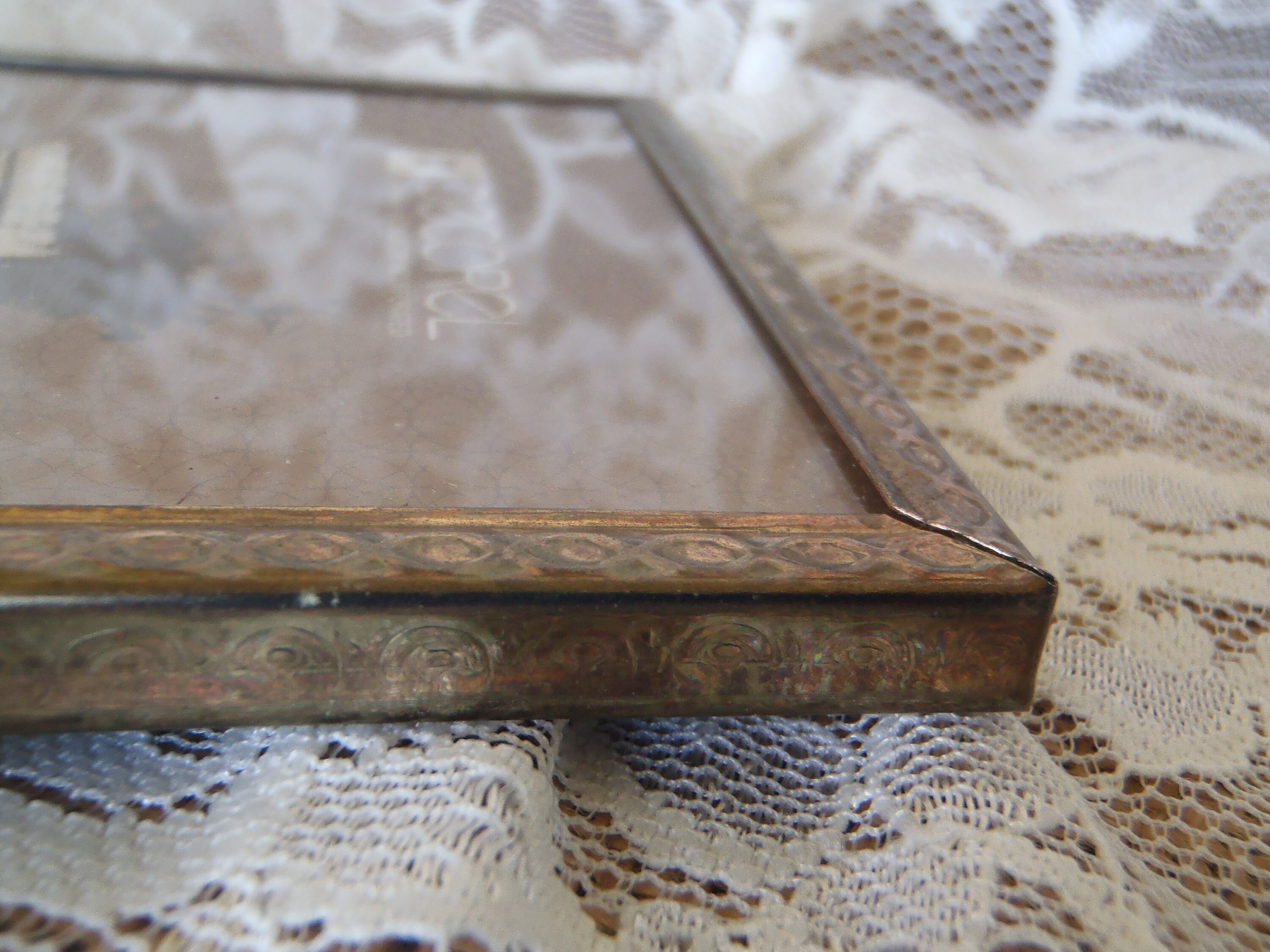 Vintage Ornate Gold Filigree Metal Picture Shabby Frame 5 X 7 - Etsy