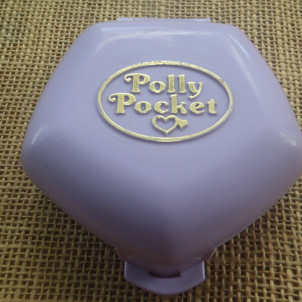 Vintage Bluebird Polly Pocket 1992 Fast Food Restaurant Compact ONLY