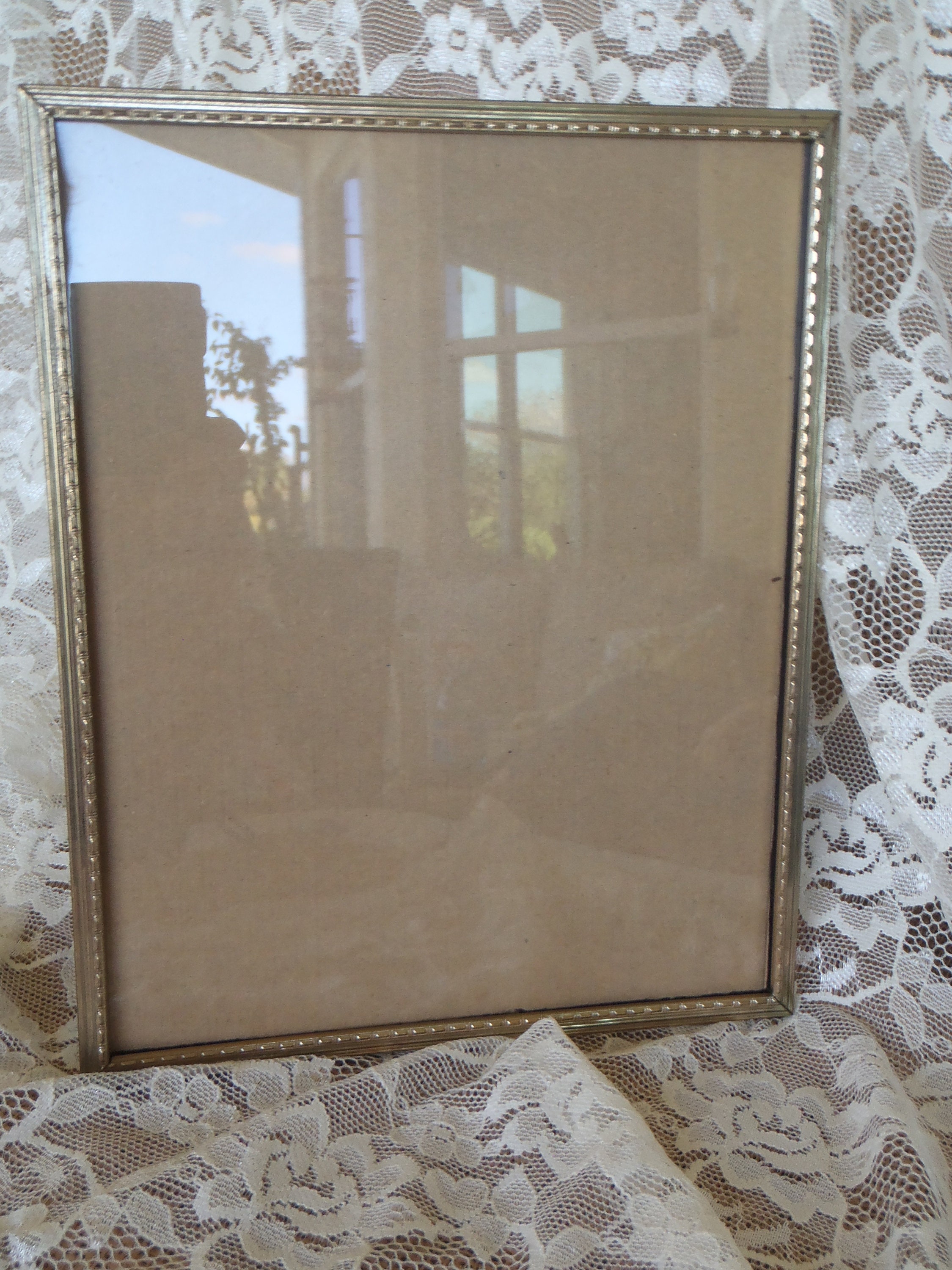 Vintage Etched Ornate Gold Metal Picture Shabby Picture Frame 8 X 10 - Etsy