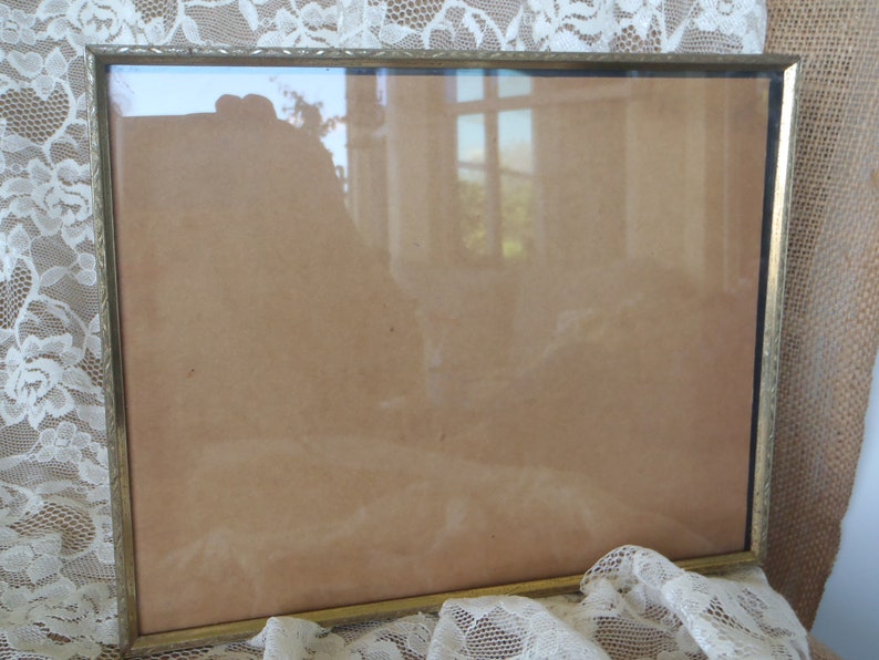Vintage Ornate Gold Filigree Metal Picture Shabby Frame 8 X 10 - Etsy