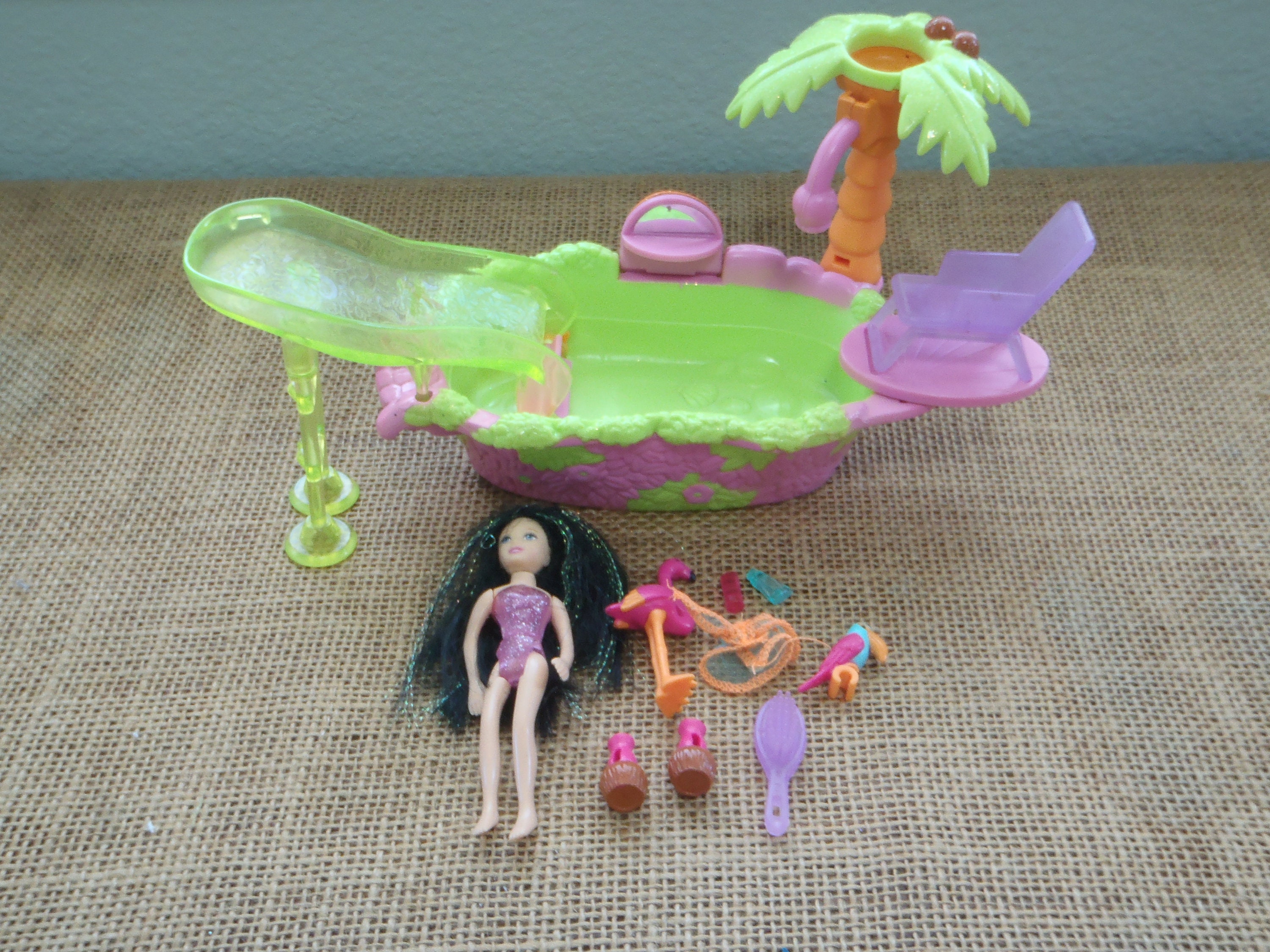 Preços baixos em Polly Pocket conjuntos de brinquedos Antigos e Vintage