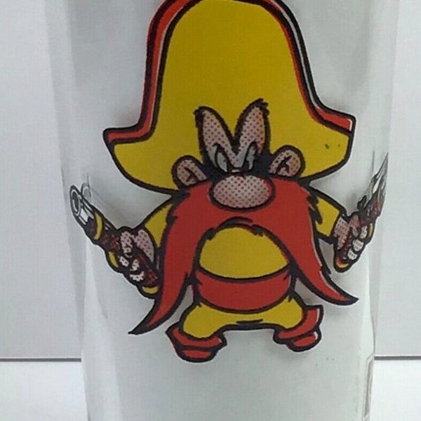 Brand New. Yosemite Sam Pepsi Collector Series Glass 1973 Warner Bros. Never Used. Perfect. Great Gift