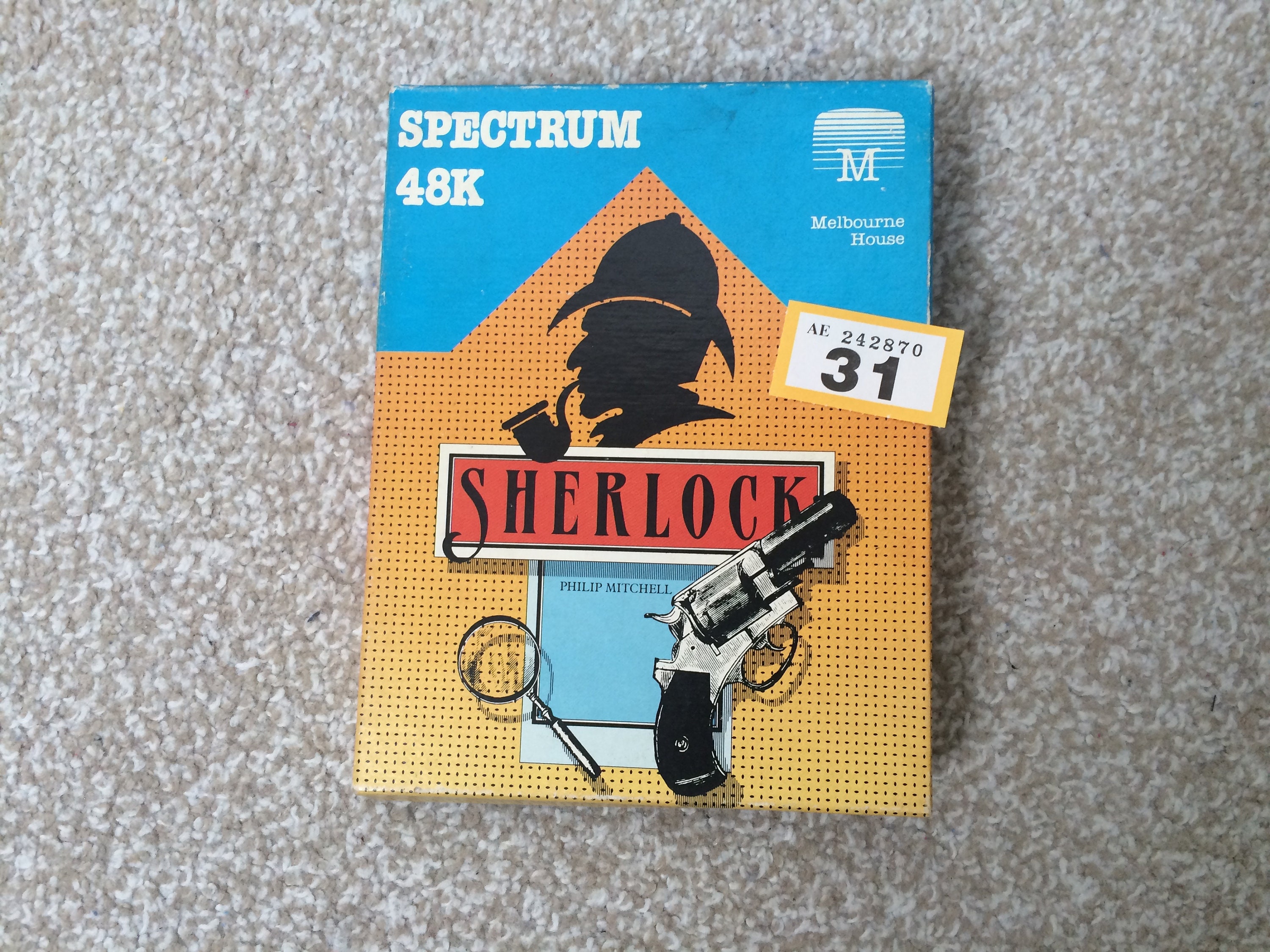 サリー Spectrum 48k Game Cassette - Sherlock (31) - Etsy UK