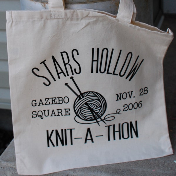 Stars Hollow Knitathon Tote