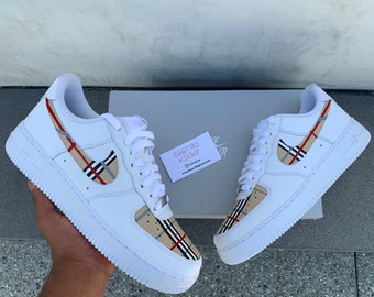 nike air force one burberry