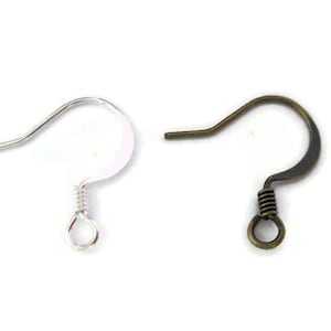 Brass Ear Wire 5 Pairs (10 pieces)