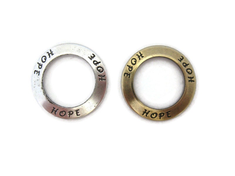 Brass 23 Mm Hope Ring , Made in the USA - Etsy